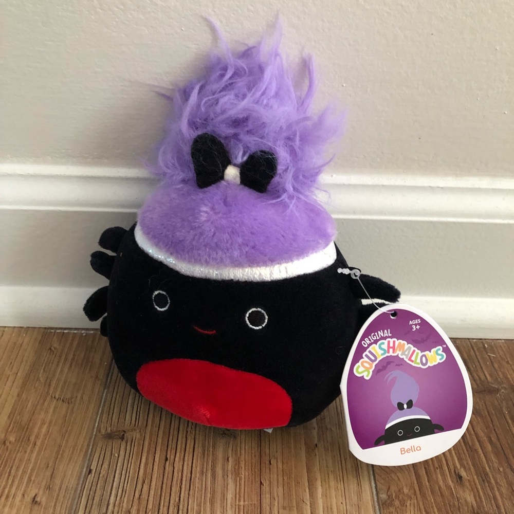 Squishmallow‎ Bella Spider 4.5"